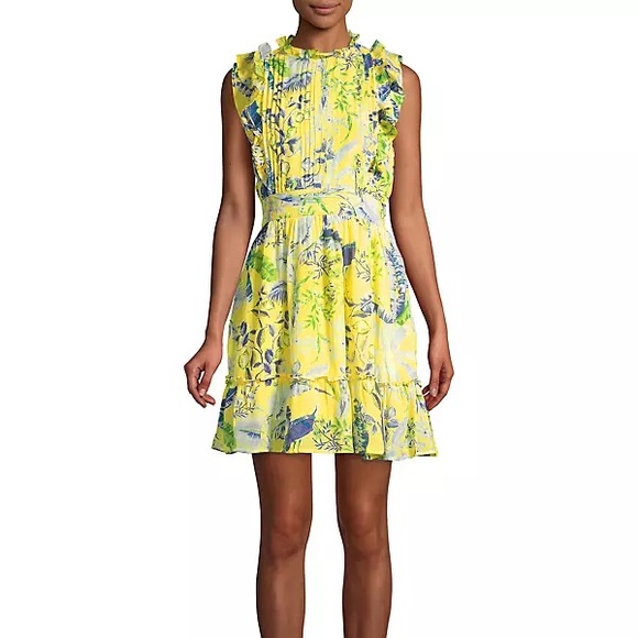 Banjanan Silk Hyacinth A-line dress - Picture 2 of 7